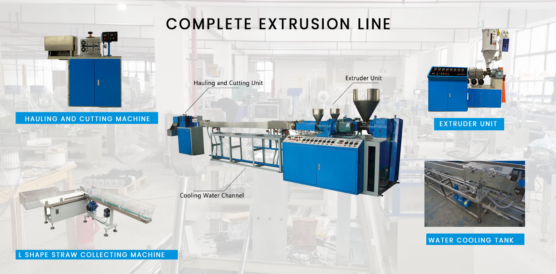 straw extrusion line