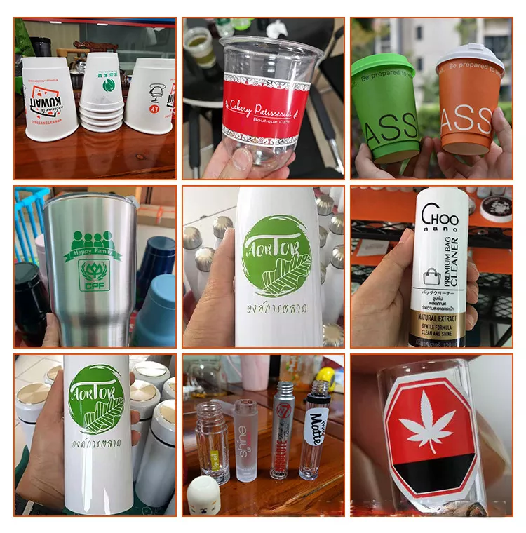 Application of cup printing machine