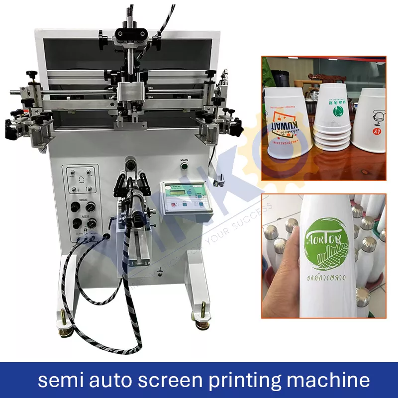 Semi Auto Screen Printing Machine