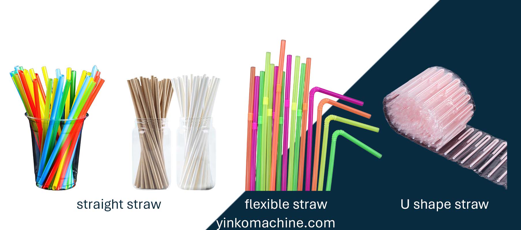 different types of straw