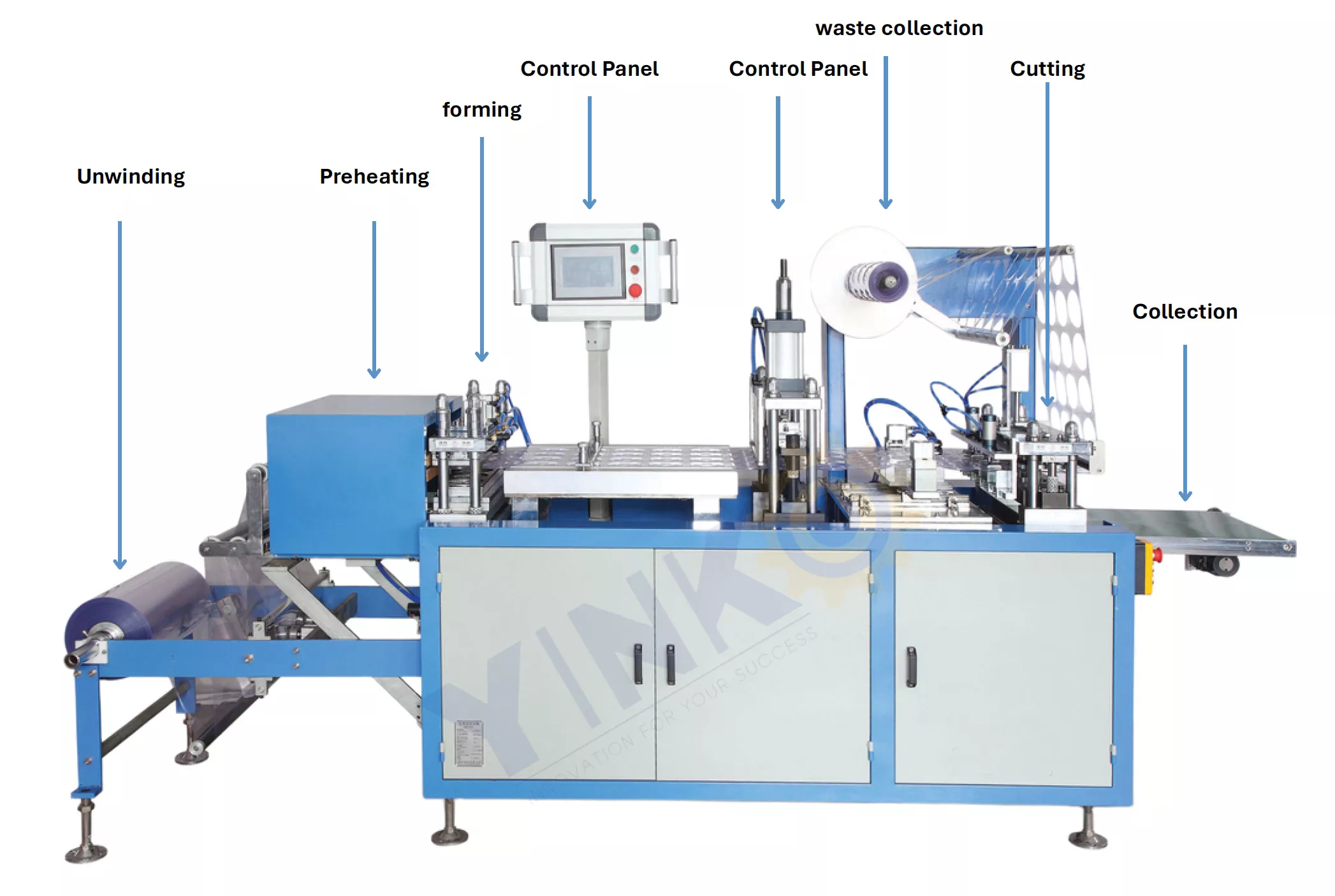 plastic cup lid making machine