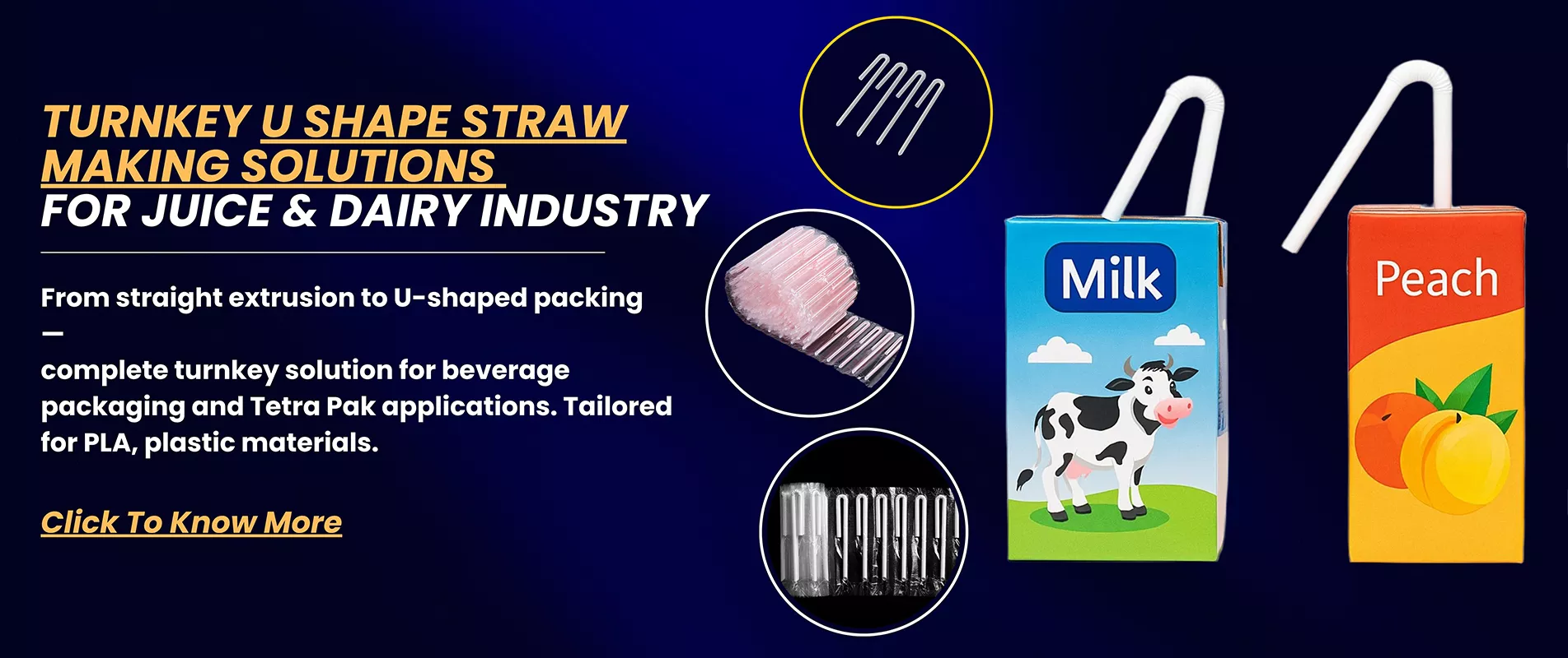 首页 banner - u shaped straw solution